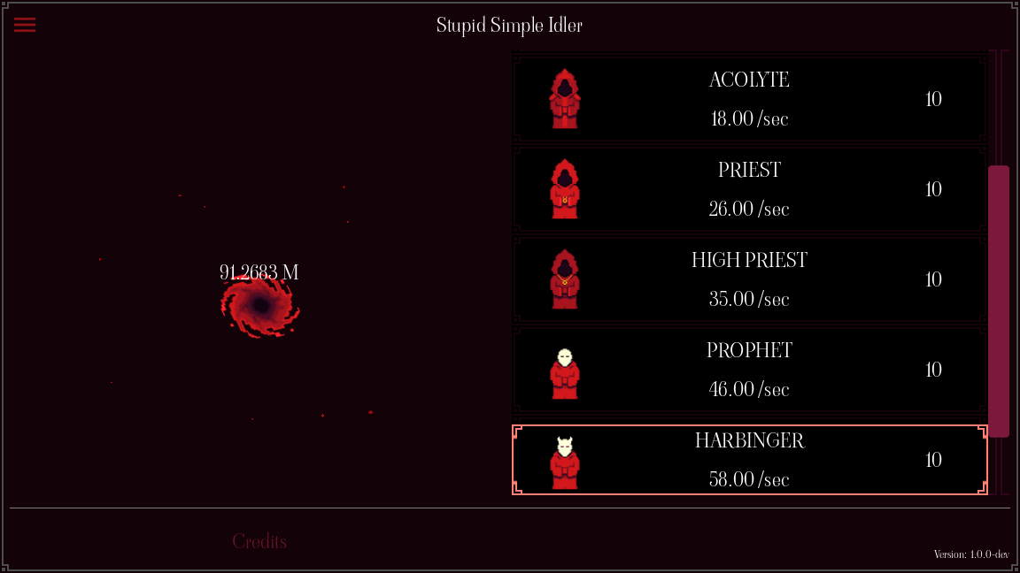 Stupid Simple Idler